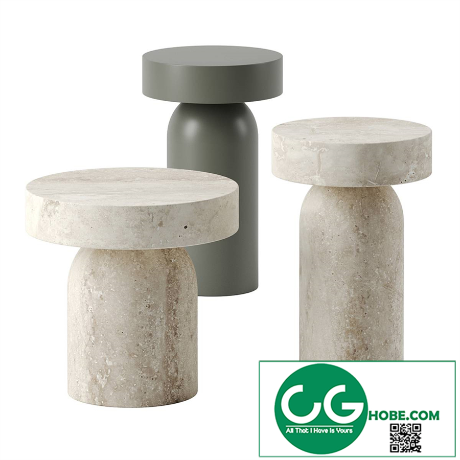FRANCIS side tables by Lema